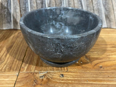 NEW Balinese Hand Crafted Marble Bowl / Cereal Size Bowl - Marble Small Bowl