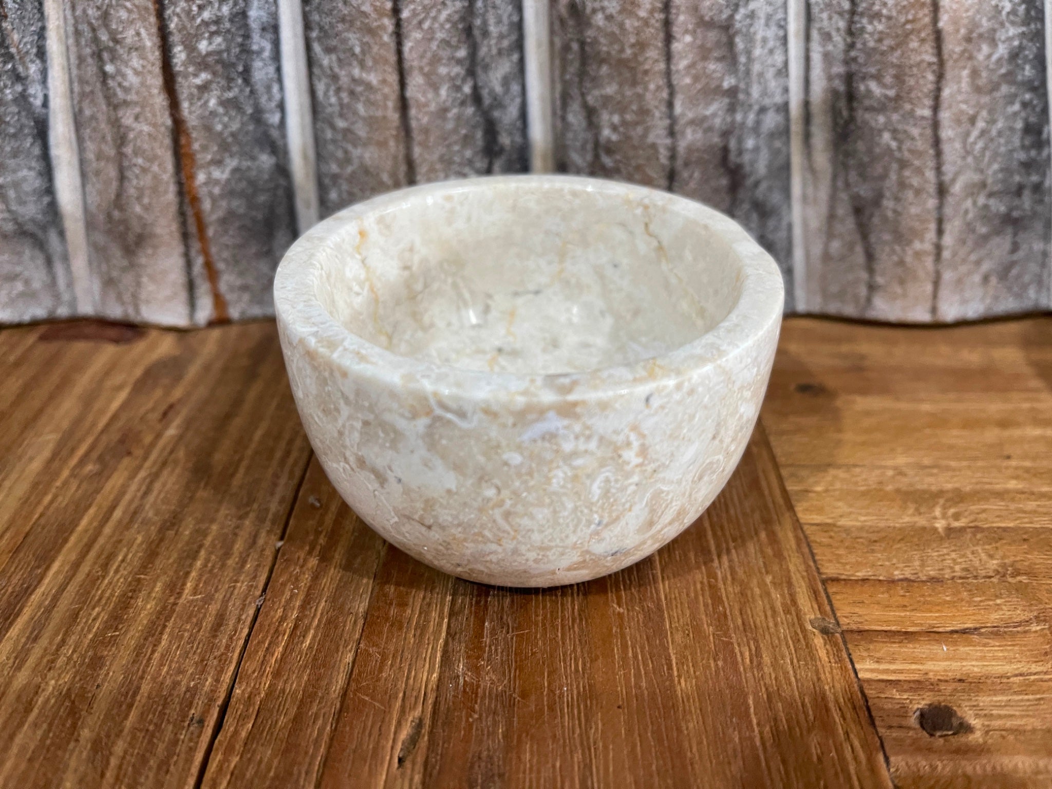 NEW Balinese Hand Crafted Marble Small Bowl / Marble Bowl  / Small Marble Bowl