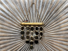 NEW Balinese Capiz Shell Windchime / Mobile - 5 Strand Bar Bali Chimes