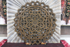 NEW BALINESE CARVED MDF/WOOD MANDALA / TROPICAL WALL PANELS - BALI WALL ART