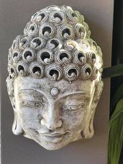 NEW Balinese Terracotta Buddha Wall Art - Light Sconce