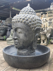 NEW Balinese Buddha Head Water Feature - Bali Water Feature