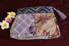 NEW Balinese Batik Make-Up Purse / Batik Accessories Bag - MANY COLOURS