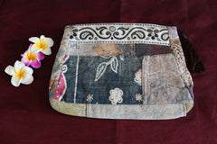 NEW Balinese Batik Make-Up Purse / Batik Accessories Bag - MANY COLOURS