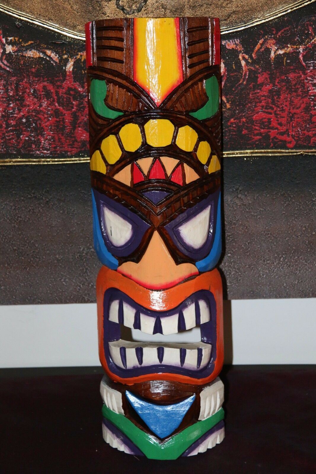 NEW Hand Crafted Tiki Bar / Polynesian Tiki Mask / Totem MANY VARIETIES