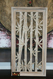 NEW Balinese Carved MDF/Wood Mandala / Tropical Wall Panels - Bamboo Wall Art -