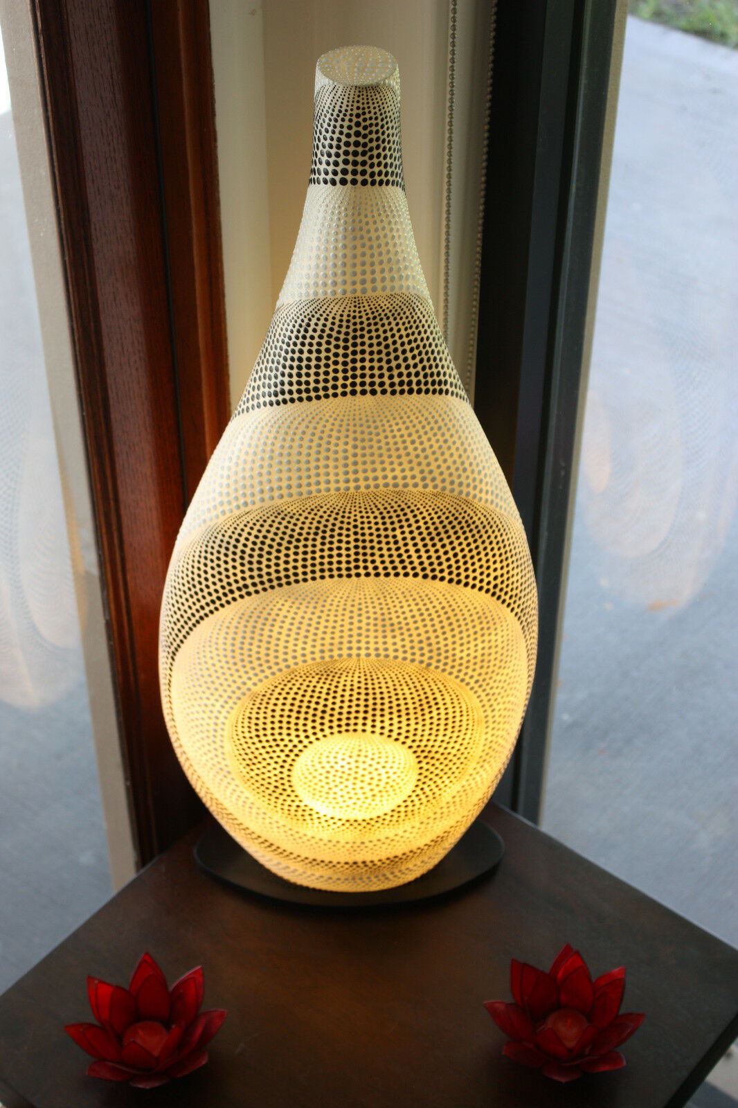 NEW Fibreglass Balinese Feature Lamp - Indoor Bali Feature Lamp MANY COLOURS...