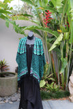 Balinese Mandala Print Light Weight Jacket with Sequins MANY COLOURS - One Size