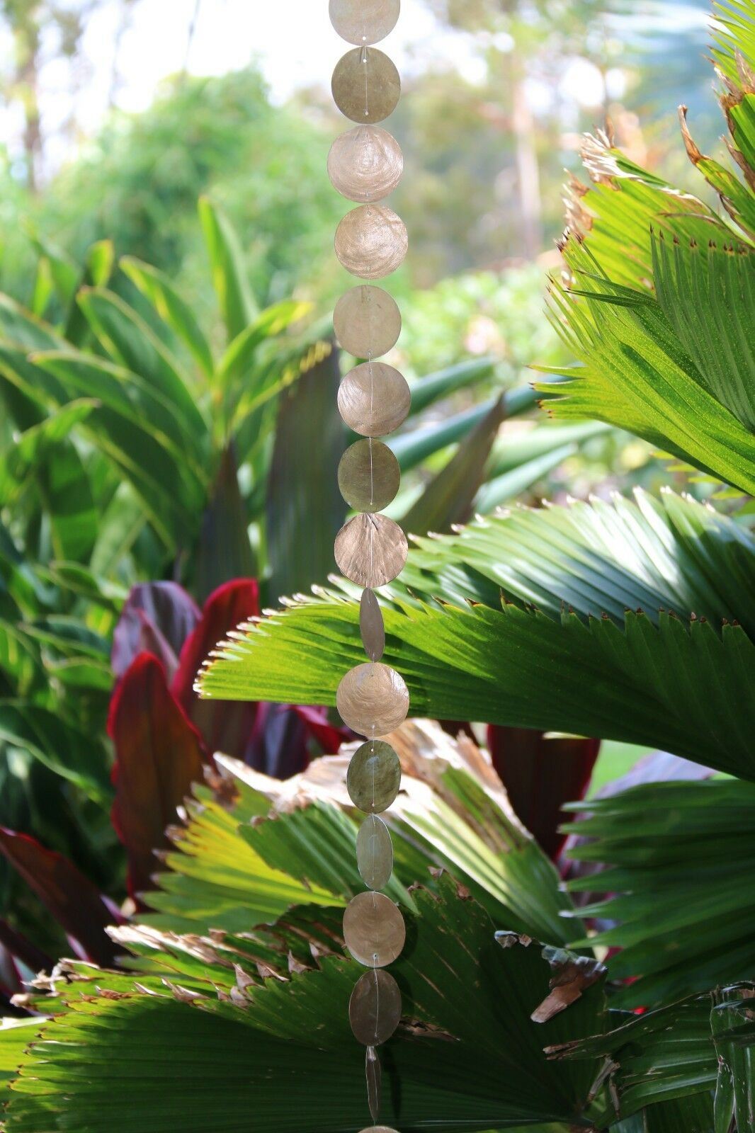 NEW Balinese Capiz Shell Hanging Strand / Mobile - MANY COLOURS
