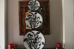 Brand New Balinese Dot Art Hand Crafted Plates - Dot Art Terracotta Plate - Bali