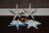 NEW Balinese Hand Crafted Set 3 Starfish Decor - 4 Colours Available