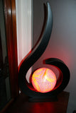 Brand New Bali Timber Frame with Fibreglass Ball Lamp Balinese Feature Lamp