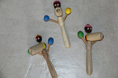 NEW Bali Musical Instrument - Balinese Pinocchio Style Castanet Great Sound!