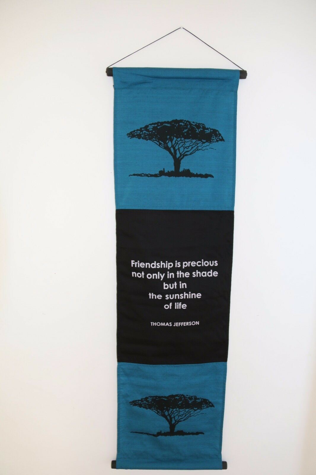 Brand New Balinese FRIENDSHIP IS PRECIOUS Affirmation Banner Hanging