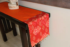 NEW Balinese 2m Table Runner - Beautiful Fabric w/Beading & Coins - ASST COLOURS