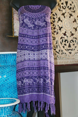 Bali Beach Sarong - Summer Beach Sarong - Bikini Cover Up - Many COLOURS AVAIL.