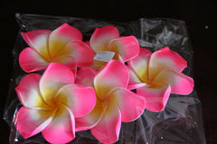 NEW Large Floating Frangipanis / PACK of 5 Large Bali Wedding Scatter Flowers