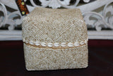 NEW Balinese Hand Crafted Woven & Hand Beaded Baskets  - 5 Sizes - Bali Baskets