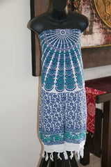 NEW Bali Beach Sarong - Summer Beach Sarong - Bikini Cover Up - 5 COLOURS AVAIL.