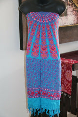 NEW Bali Beach Sarong - Summer Beach Sarong - Bikini Cover Up - 5 COLOURS AVAIL.