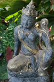 NEW Balinese Cast Concrete Hindu Statues - Dewi Sri or Wisnu - Bali Garden Art Statues