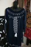 NEW Ladies Cotton Bali Off the Shoulder Top / Dress - 5 Colours BEAUTIFUL!!