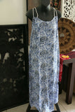 NEW Ladies Cotton Bali Maxi Dress / One Size / MANY COLOURS / Cool Summer Dress