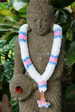 NEW Hand Made Balinese Flower Garland ( Hindu Jai Mala ) MANY COLOURS AVAILABLE
