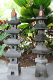 NEW Balinese LAVA Stone (Volcanic Rock) Hand Crafted Pagoda AMAZING!!