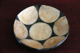 NEW Balinese Hand Crafted Resin/Shell Bowl - Bali Dip / Dipping Sauce Bowl