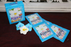 NEW Balinese KISPRAY Laundry / Fabric / Room Spray Box of 4 x 21ml Sachets