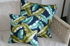 NEW Tropical Cushion Cover - 2 sizes 40 x 40cm or 50 x 50cm (Cover ONLY)