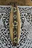 NEW Bali Handmade Woodie Surfboard Wall Decor 80cm - Bali Surfboard Wall Art
