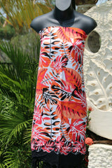 Bali Beach Sarong - Summer Beach Sarong - Bikini Cover Up - NEW 6 COLOURS AVAIL.