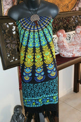 Bali Beach Sarong - Mandala Beach Sarong - Bikini Cover Up - 2 COLOURS AVAIL.