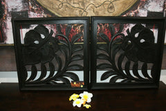 NEW Balinese Carved MDF/Wood Wall Panels - Tropical Wall Art - 2 Styles Avail