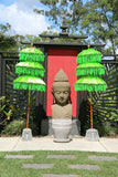 Balinese Triple Ceremony Umbrella - Bali Umbrella - Balinese Garden Art