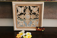 NEW Balinese Carved MDF/Wood Mandala / Tropical Wall Panels - Bali Wall Art - Ma