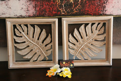 NEW Balinese Carved MDF/Wood Mandala / Tropical Wall Panels - Bali Wall Art - Ma