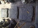 NEW Balinese Frangipani Stamped Concrete Stepping Stone  Bali Stepper Garden Art