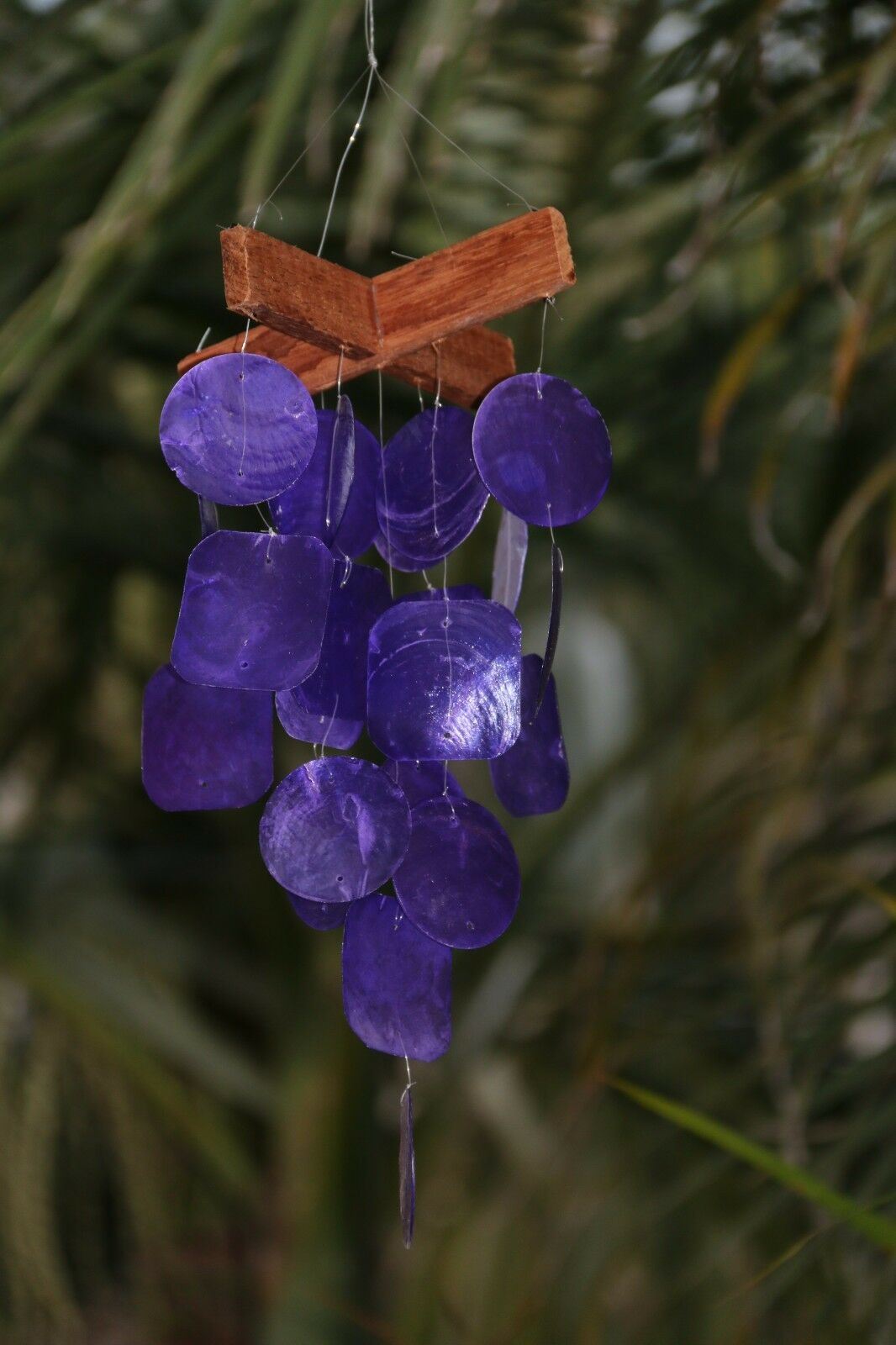 NEW Balinese Capiz Shell Mobile / Wind Chime - MANY COLOURS / Sound GREAT!!