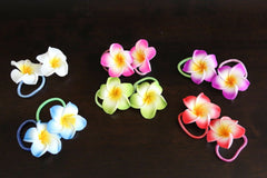 NEW Frangipani Hairbands - MANY COLOURS - Frangipani Hair Ties - GREAT GIFT