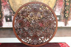 NEW Balinese Carved MDF/Wood Mandala / Tropical Wall Panels - Bali Wall Art - 4