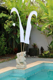 NEW  5m Bali Umbul Flags - No Pole - lots of Colours - Wedding Party Flags
