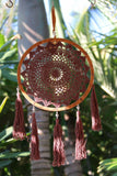 NEW Bali Dream Catcher - Crochet, Tassels & Beads Trim - 5 Colours Available