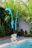 NEW 2m Bali Umbul Flags with Pole - Bali Flag Decor 11 Colours Wedding Flags