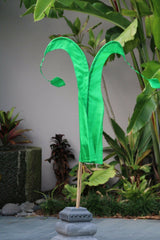 NEW 1m Bali Umbul Flags with Pole - Bali Flag Table Decor - 11 Colours