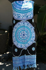 Bali Beach Sarong - Summer Beach Sarong - Bikini Cover Up - NEW 2 COLOURS AVAIL.