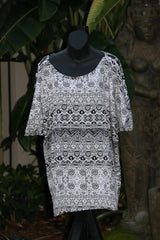 Balinese Kaftan Top - Beachwear / Casualwear - NEW 2 COLOURS AVAIL One Size