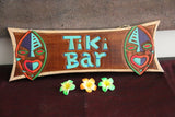 NEW Hand Crafted & Carved TIKI BAR Sign - Bali Bar Sign - Tropical Island Bar
